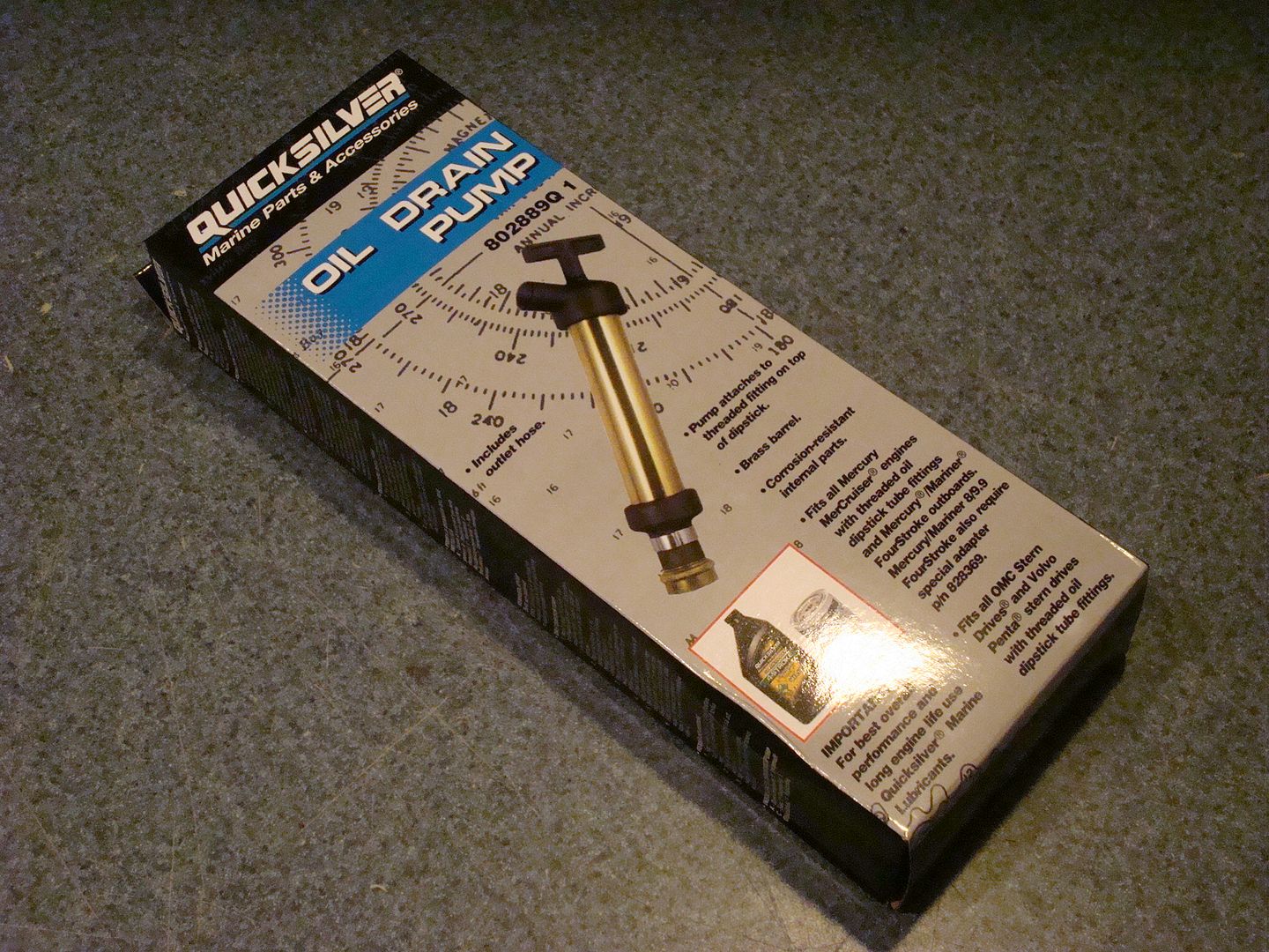 NEW MerCruiser Crankcase Oil Change Drain Pump 802889A1 802889Q1 eBay